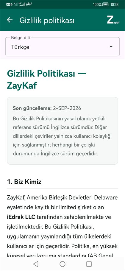 Yasal belge görüntüleyici